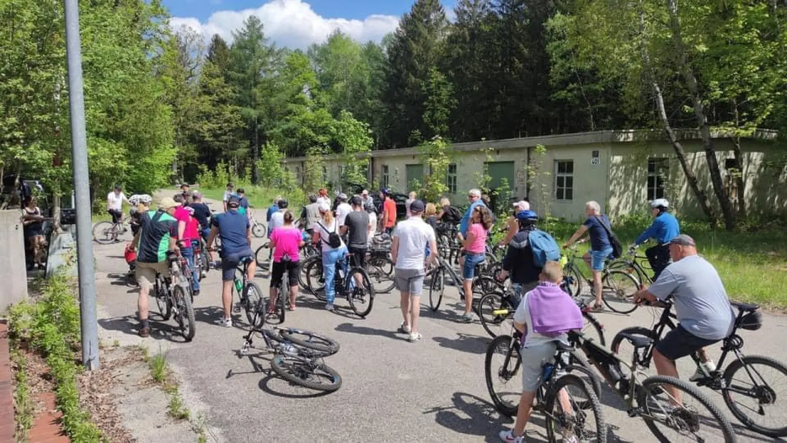 Wegen des großen Interesses im vergangenen Jahr wird die Radtour durch die Muna wiederholt. (Foto: CSU Hohenbrunn)