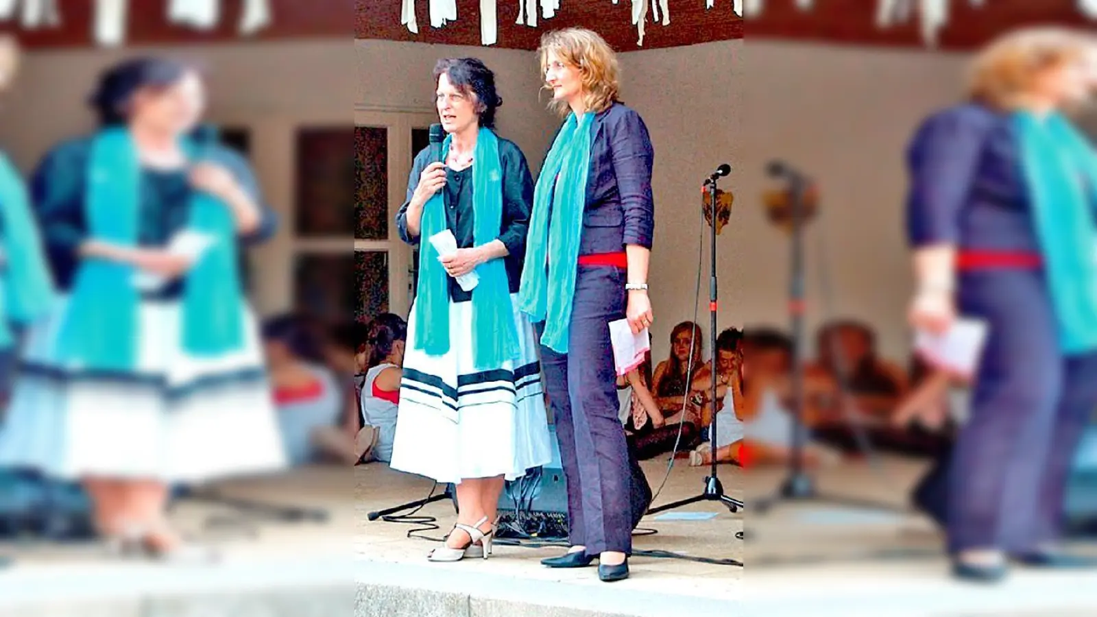 Jutta Sirotek und Claudia Pfrang.	 (Foto: KBW)