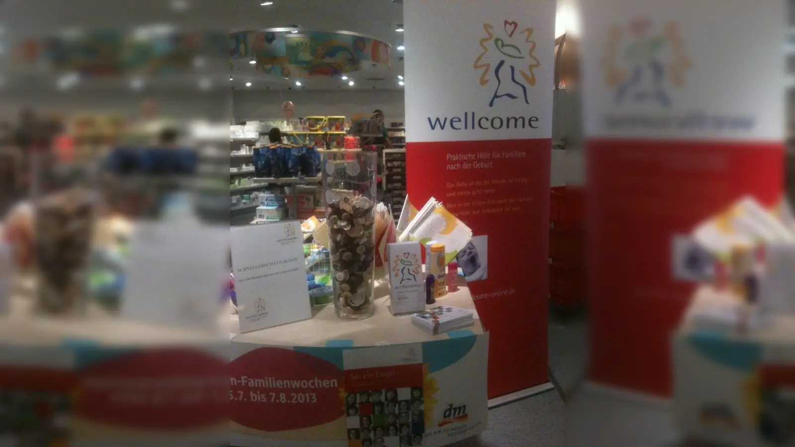 78 Schnuller lagen in diesem Gefäß - die Anzahl sollte geschätzt werden. (Foto: dm)