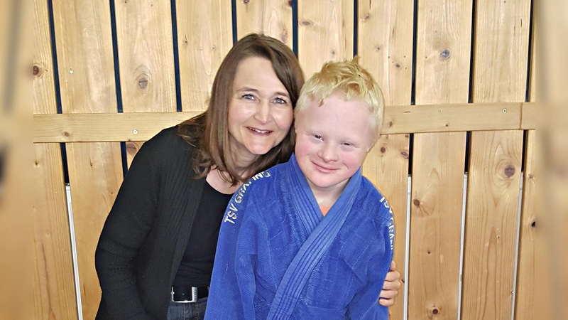 Dominik macht Mama zur Judomutter. (Foto: Judo Team Grafing)