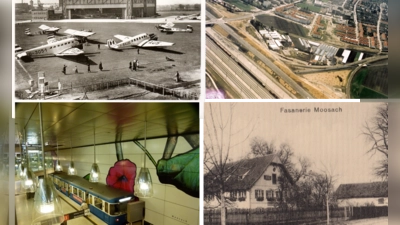 Die Entwicklung des Moosacher Nordens wird anhand von zahlreichen historischen Aufnahmen dargestellt. (Foto: Geschichtsverein Moosach)