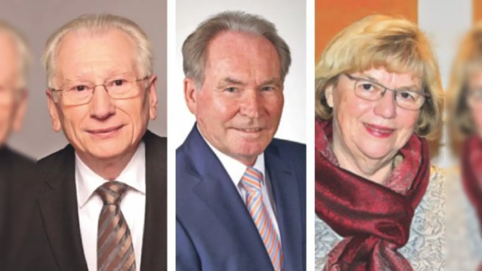 Freddy Hummel-Haslauer (li.), Rainer Großmann (mi.) und Johanna Salzhuber (re.) berichten über bevorstehende Ereignisse im Münchner Norden.	 (Foto: JS)