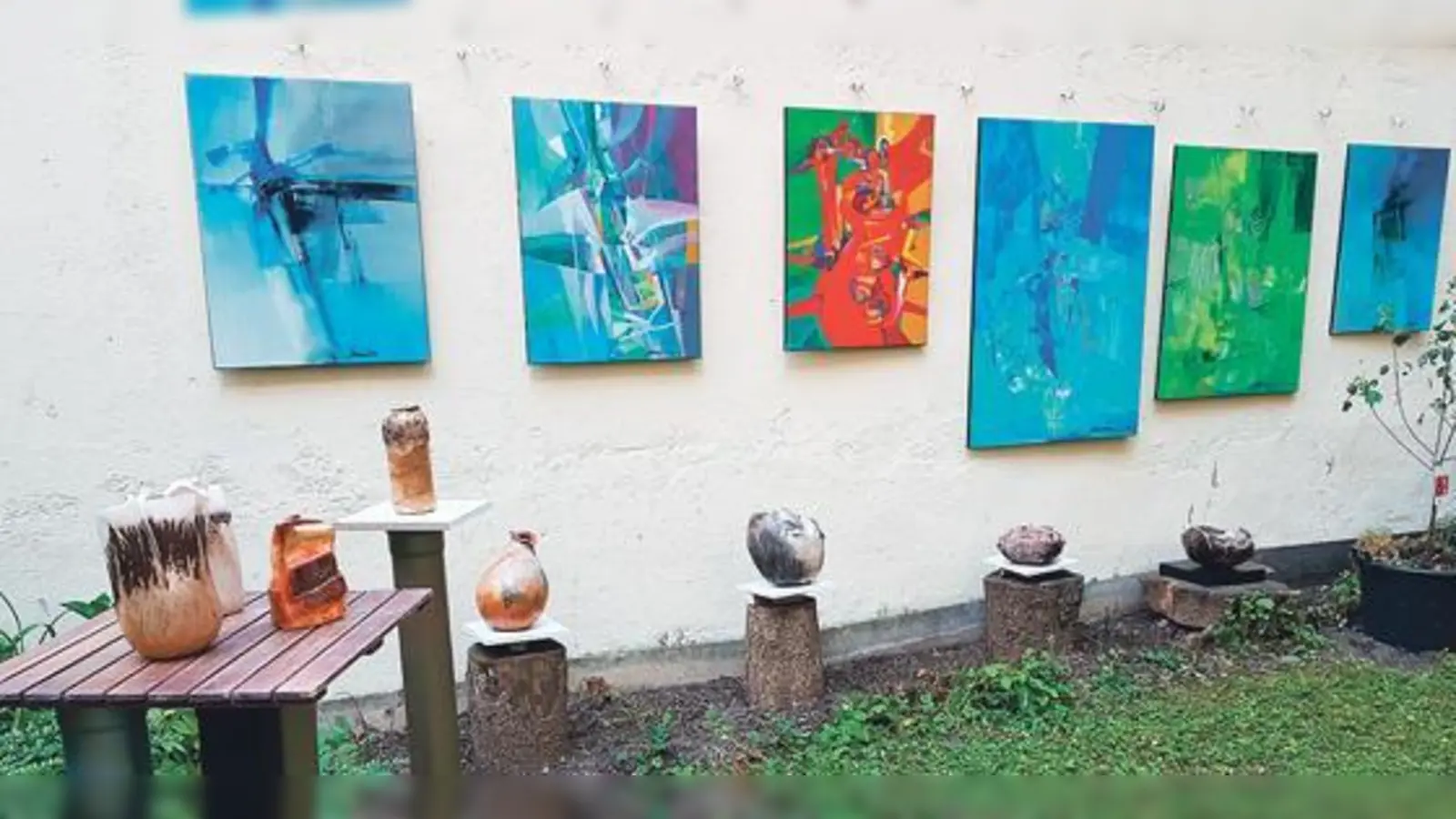 Ursprünglich war die Ausstellung der Eurokunstwerkstatt im Kulturpavillon am Romanplatz geplant. Nun ist sie in die Kultur Atelier Werkstatt ausgewichen.	 (Foto: VA)