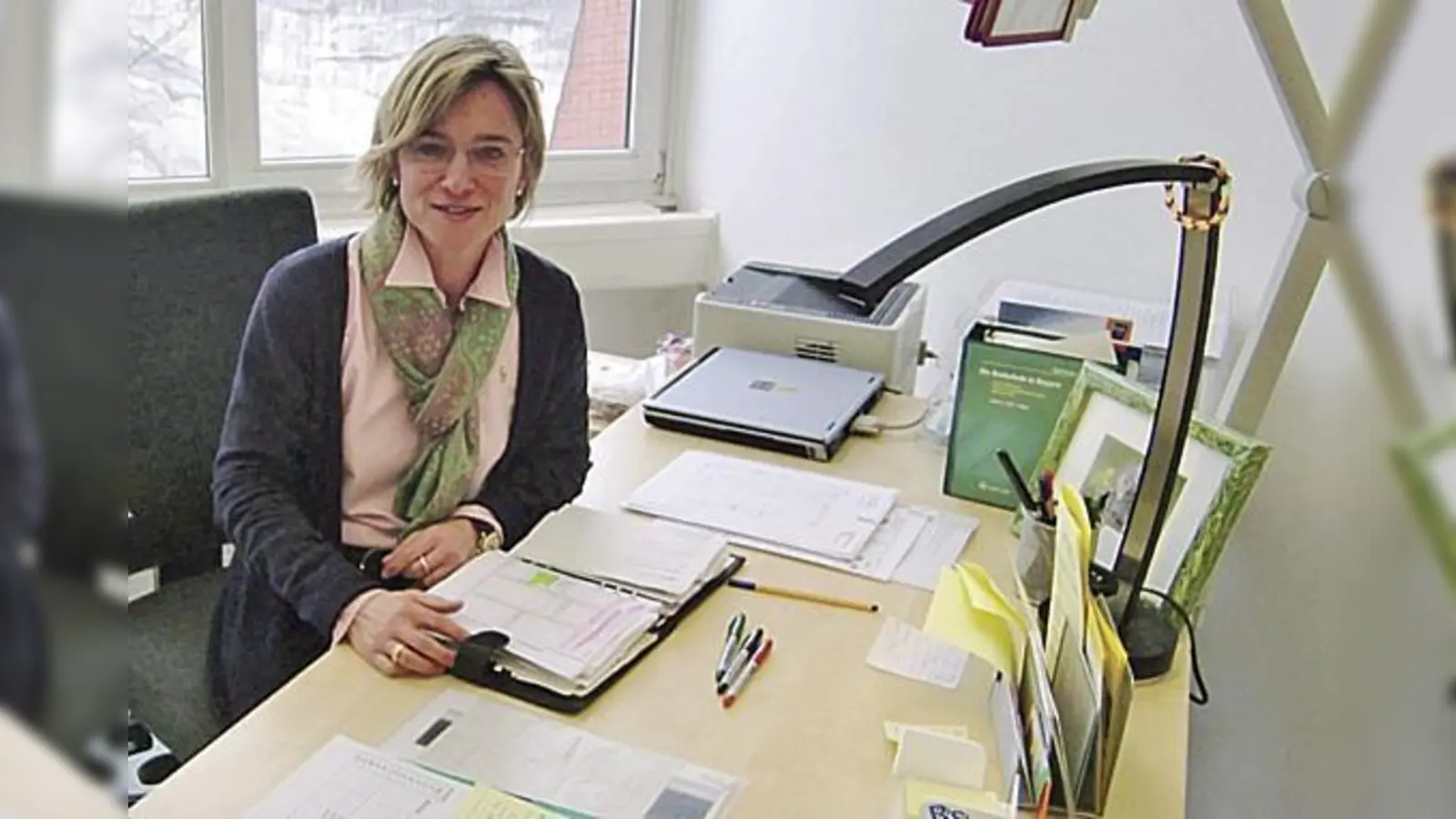 »Das ist eine deutliche Entlastung«, meint Rektorin Ute Kauschka zur geplanten Errichtung der Pavillonanlage. Die Schülerzahl der HKRS wächst weiter.	 (Foto: hgb)