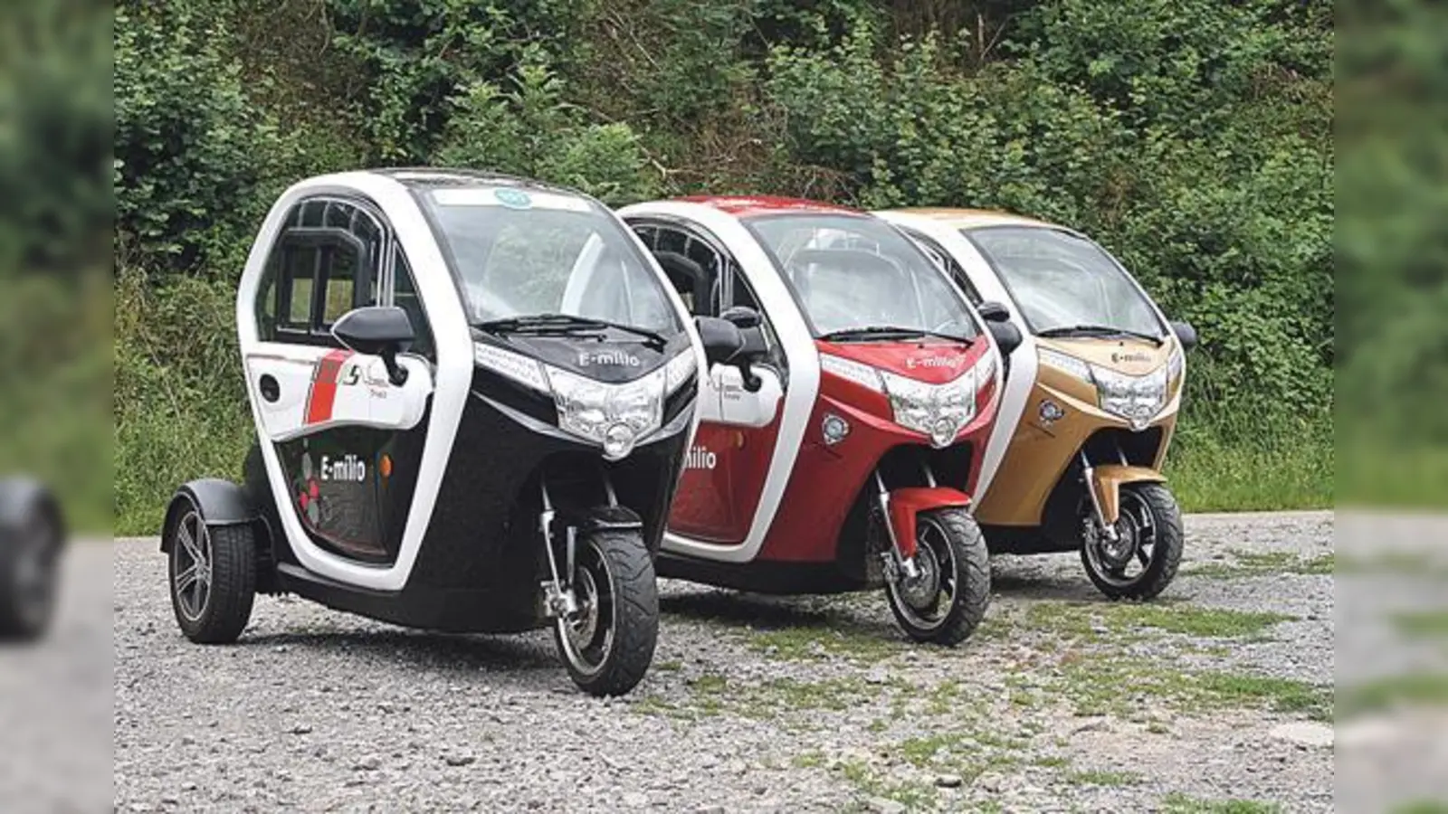 Das EBERwerk stellt am 15. September den Elektroflitzer  E-milio in Ebersberg vor. 	 (Foto: VA)