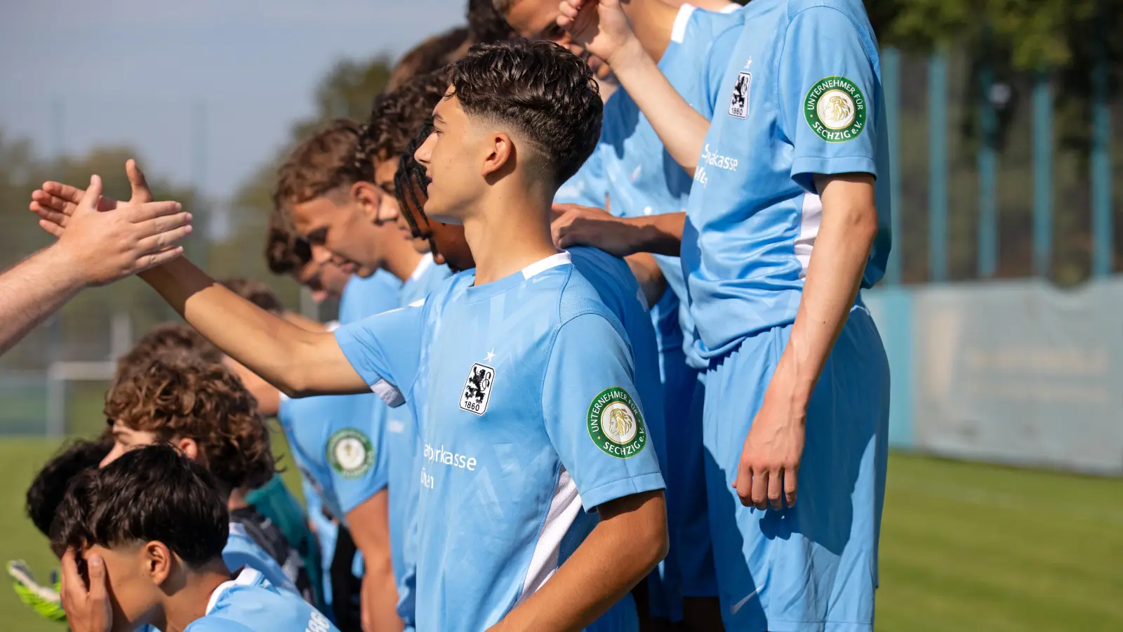 Haben einen sportlichen Lauf: Junglöwen des TSV 1860 München.  (Foto: Anne Wild)