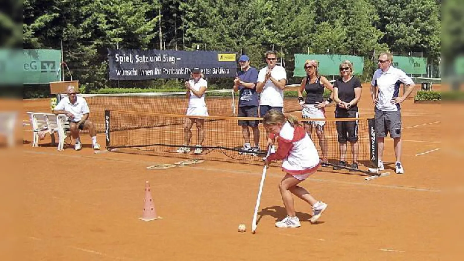 Beim Tag der offenen Tür gabs jede Menge spannende Wettkämpfe für jung und alt.	 (Foto: D.D.)