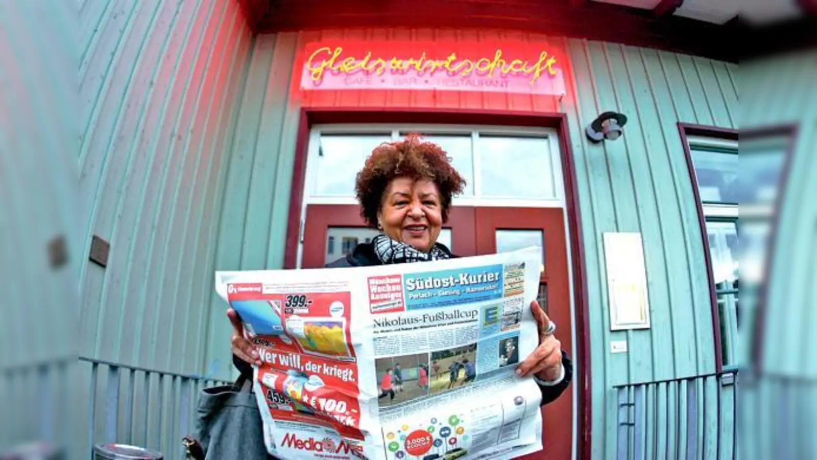 BA 17-Vorsitzende Carmen Dullinger-Oßwald im Gespräch mit dem Münchner Wochenanzeiger über die Herausforderungen im Jahr 2015.	 (Foto: HH)