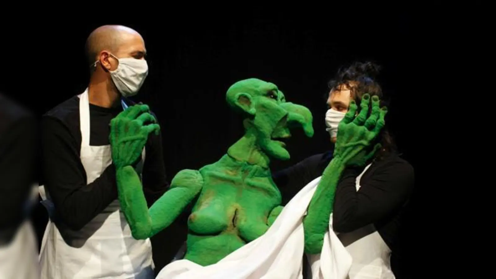 Szene aus Malediction, für Jugendliche ab 14 und Erwachsene: zu sehen am 27. Oktober, 19.30 Uhr, in der Schauburg.  (Foto: Kjartan Bjelland)