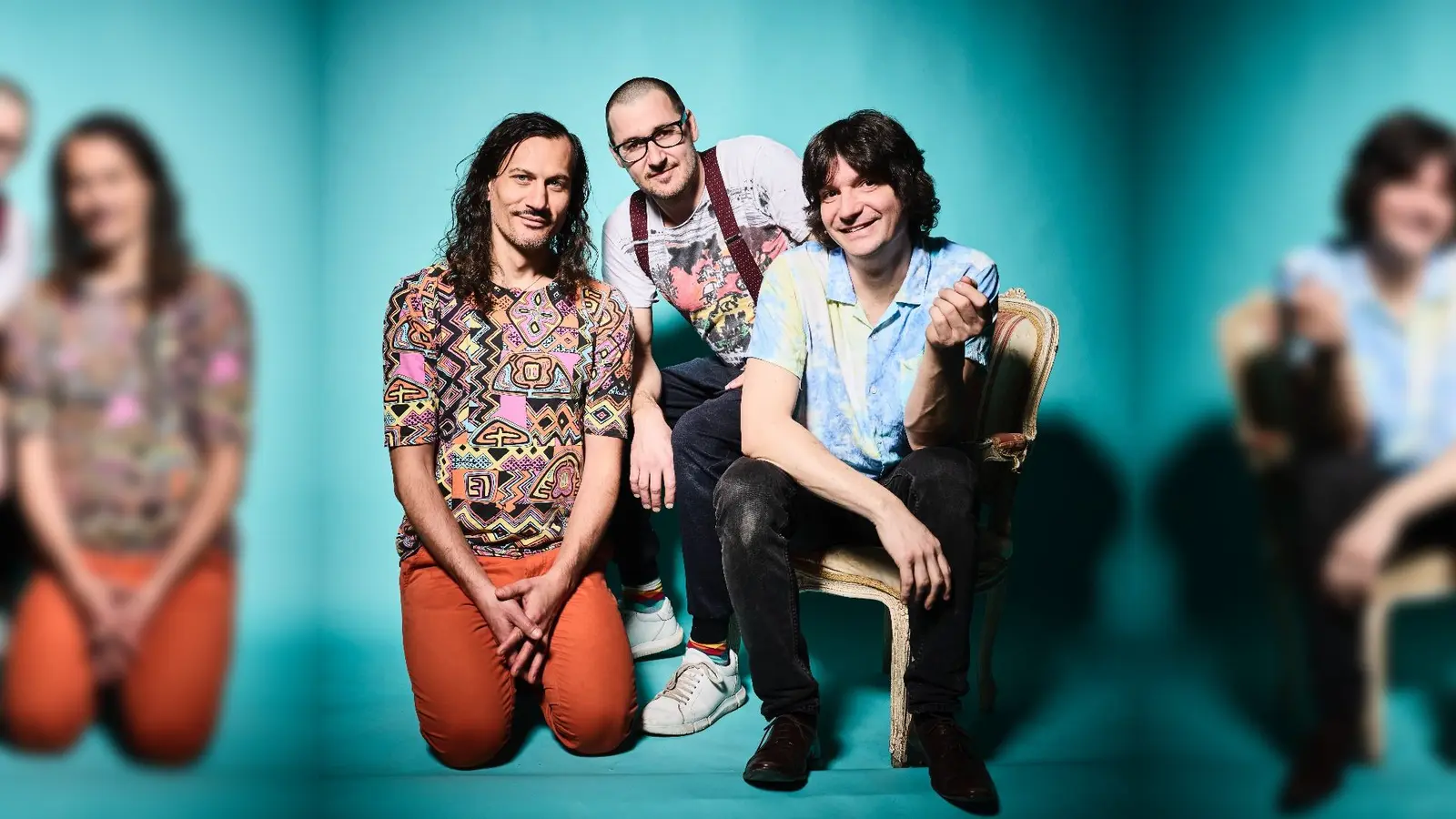 Die drei Musiker von „Hattori Hanzi” werden aus der Hainhalle einen Jazzclub machen. (Foto: Michael Steiner)