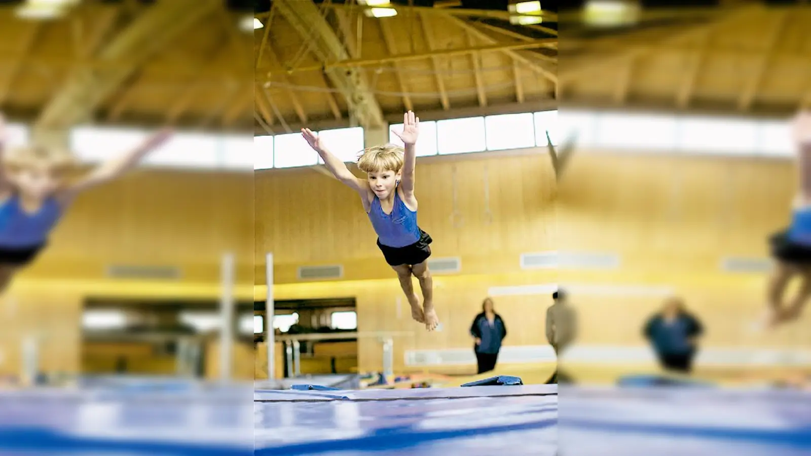 Nicht nur Timmy überzeugte bei den Bayerischen Meisterschaften  auch die anderen Unterföhringer Turner zeigten Spitzenleistungen. 	 (Foto: Verein)