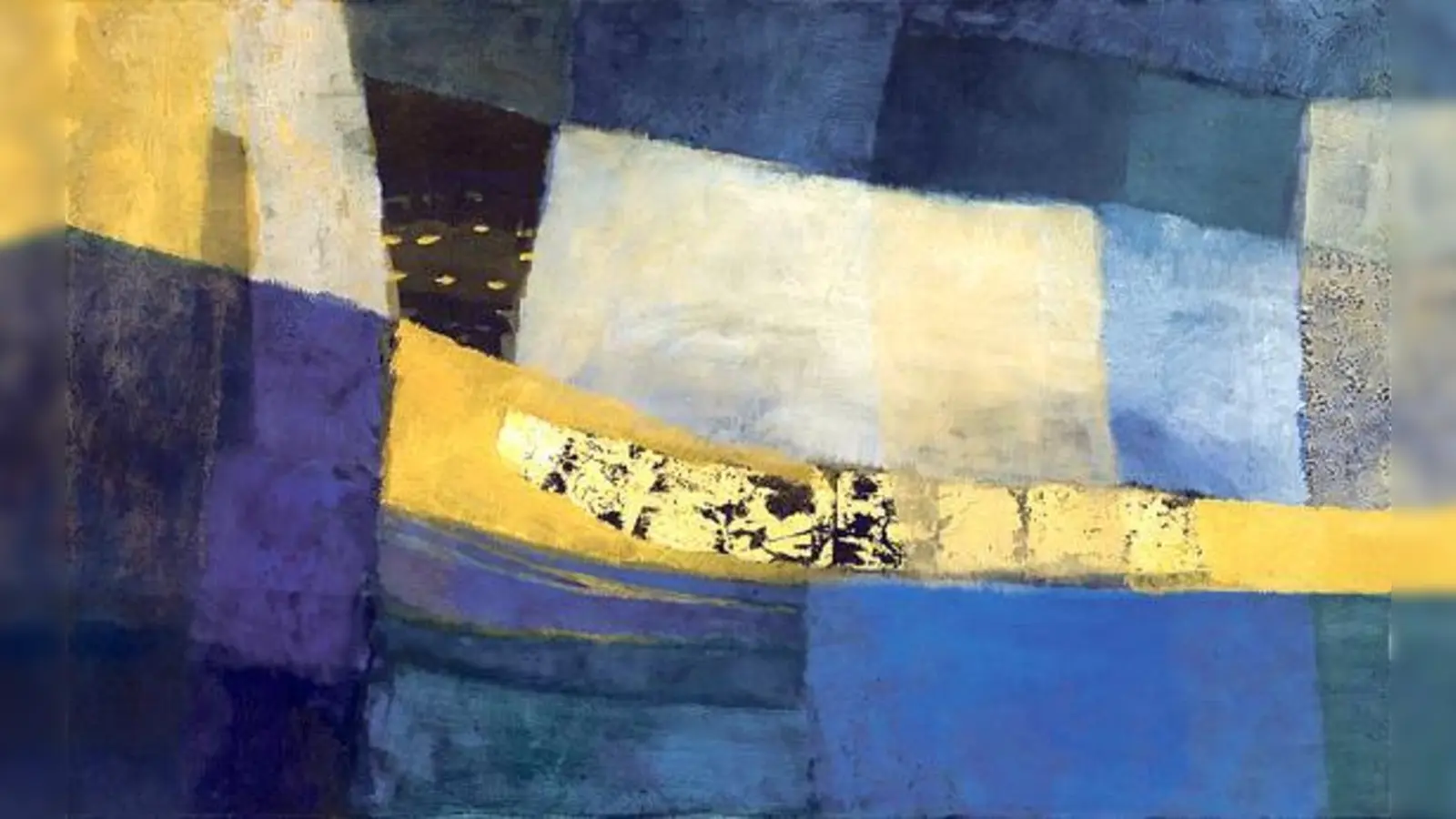 Ausdehnung, um in Farbe einzutreten: Anna Lamberz stellt im Rathaus Vaterstetten aus.	 (Foto: privat)