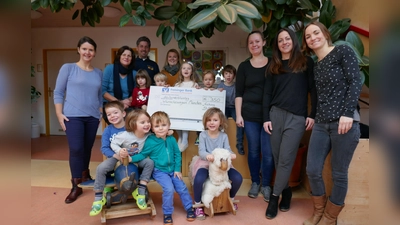 Der Elternbeirat des Kindergartens Sternschnuppe Eching hat sich für die Spende eingesetzt. (Foto: Elternbeirat)