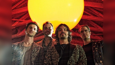 Die vier Musiker von Buffzack kommen aus München. In der Hainhalle begeistern sie mit alpinem Jazz und humorvoller Lyrik.  (Foto: © Kai Taubert )