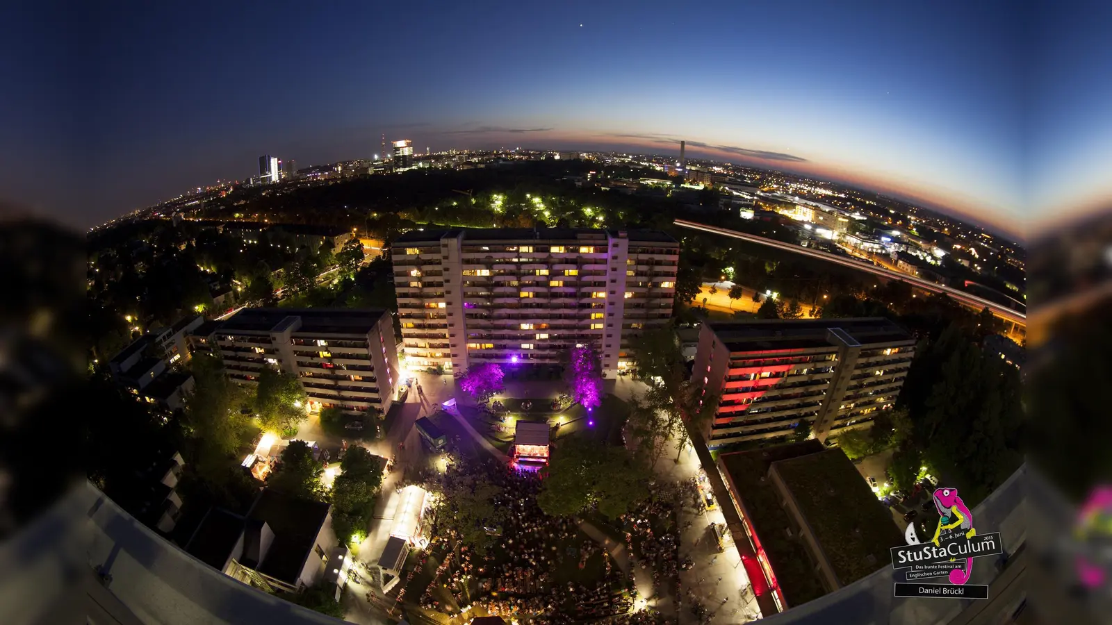 Das StaStuCulum von oben gesehen: Hier ist was los! (Foto: Daniel Brückl)