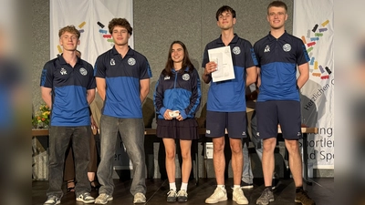 Die erfolgreichen U18-Faustballer des TSV Unterpfaffenhofen-Germering. (Foto: pst)