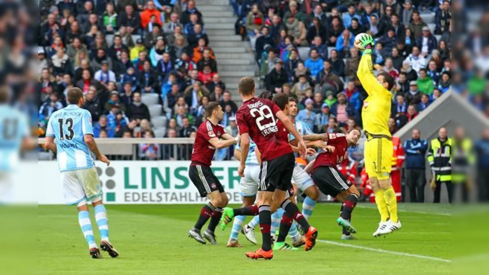 Innerbayerisches Duell: Sechzig gegen die Clubberer.  (Foto: A. Wild)
