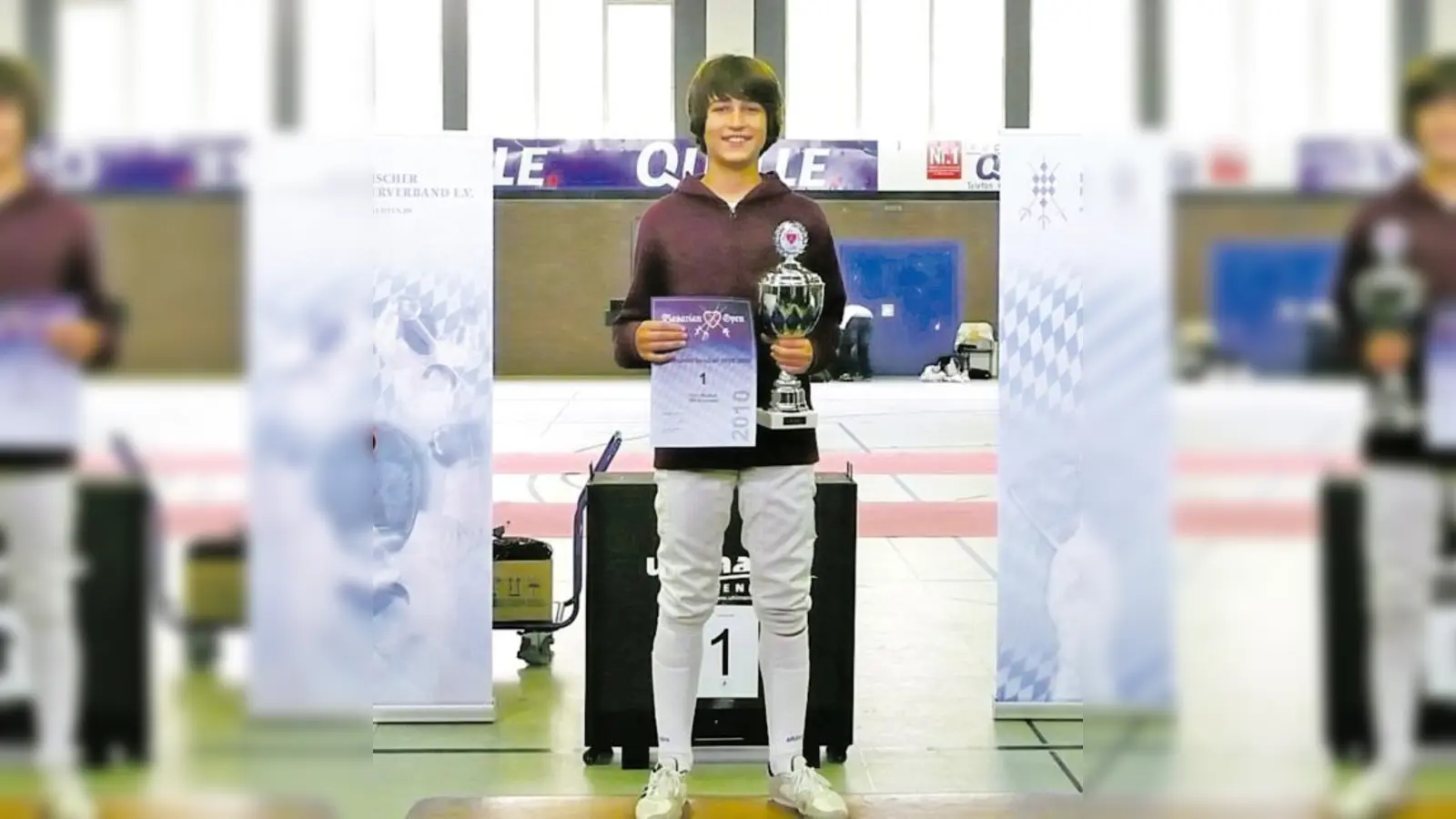 Timo Bechert vom TSV Grünwald gewann die Bavarian Open 2010 ganz souverän.   (Foto: TSV)