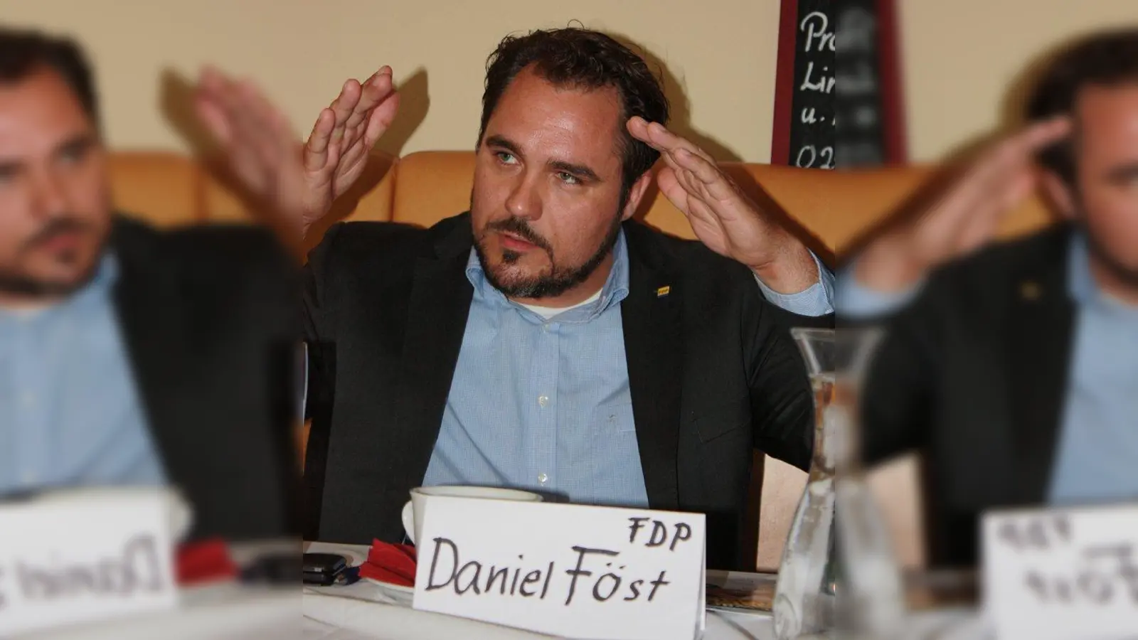 Daniel Föst (FDP): „Wir brauchen Mut zu höherer Bebauung.” (Foto: job)