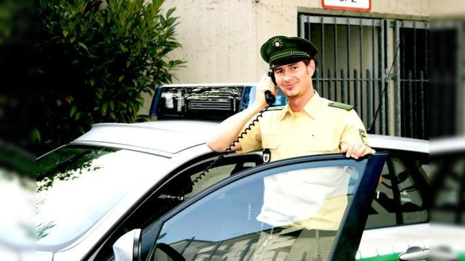 Polizeiobermeister Patrik Walther hat in München seinen Traumjob gefunden. Mit der Traumwohnung sieht es allerdings schwierig aus.	 (Foto: scy)