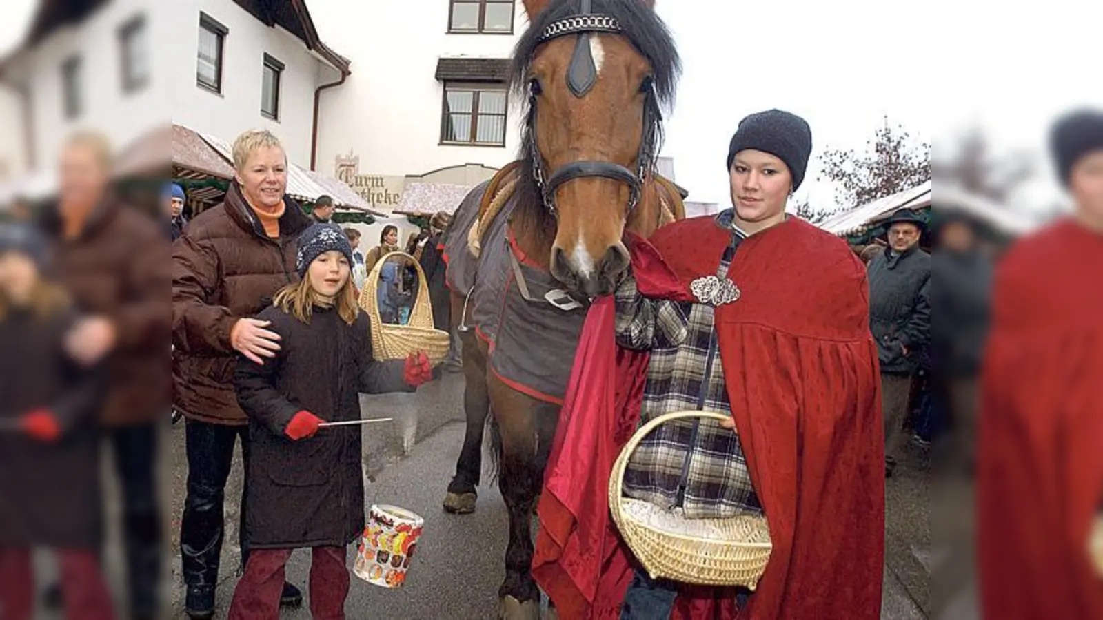 Der Heilige Martin hat für den kommenden Samstag sein Kommen zum Sauerlacher Martini-Markt schon fest zugesagt!	 (Foto: Schunk)