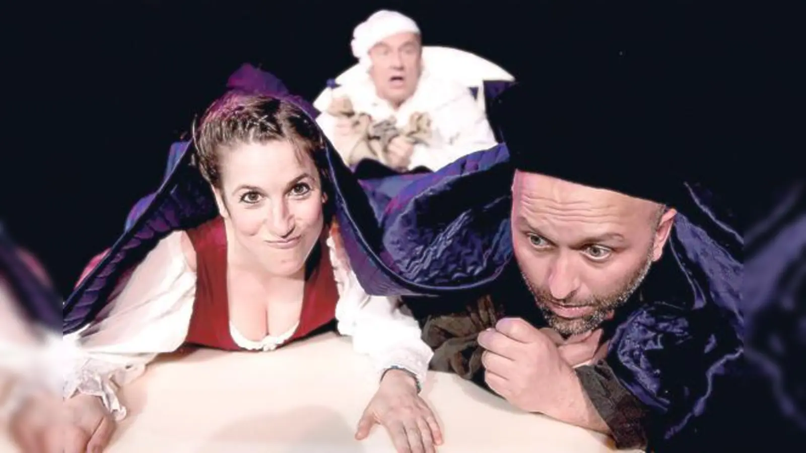 Deftig geht es zur Sache in der neuen Inszenierung der Drehleier.	 (Foto: VA)