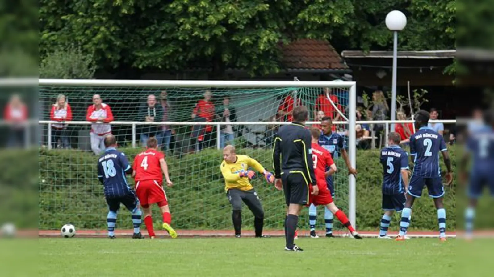 Siegtreffer: Neubibergs Reise ins Glück.  (Foto: A. Wild)