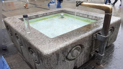 Auf der „Karte kühler Orte” sind auch alle Trinkwasserbrunnen in der Stadt verzeichnet. Dort ist neben Erfrischen auch das Stillen von Durst möglich.  (Foto: mha)