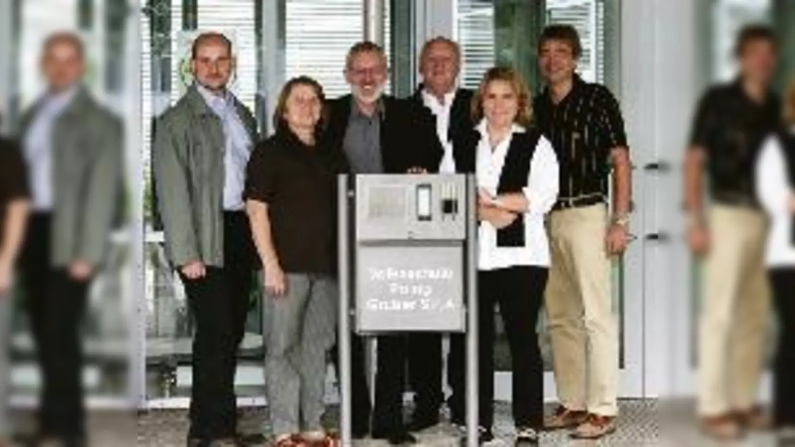 Und sie stecken hinter der Namensgebungs-Aktion: Die CSU-Fraktion des Gemeinderats (v. li.) Martin Halbinger, Franziska Langlechner, Franz Langlechner, Josef Fürmetz, Carmen Berntheisel und Wolfgang  (Lang.Foto: pt)