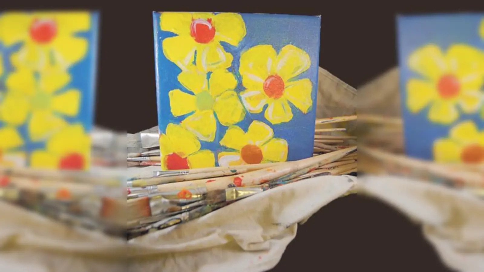 Malen mit Acryl kann man in zwei Workshops im September.  (Foto: PC Pool)