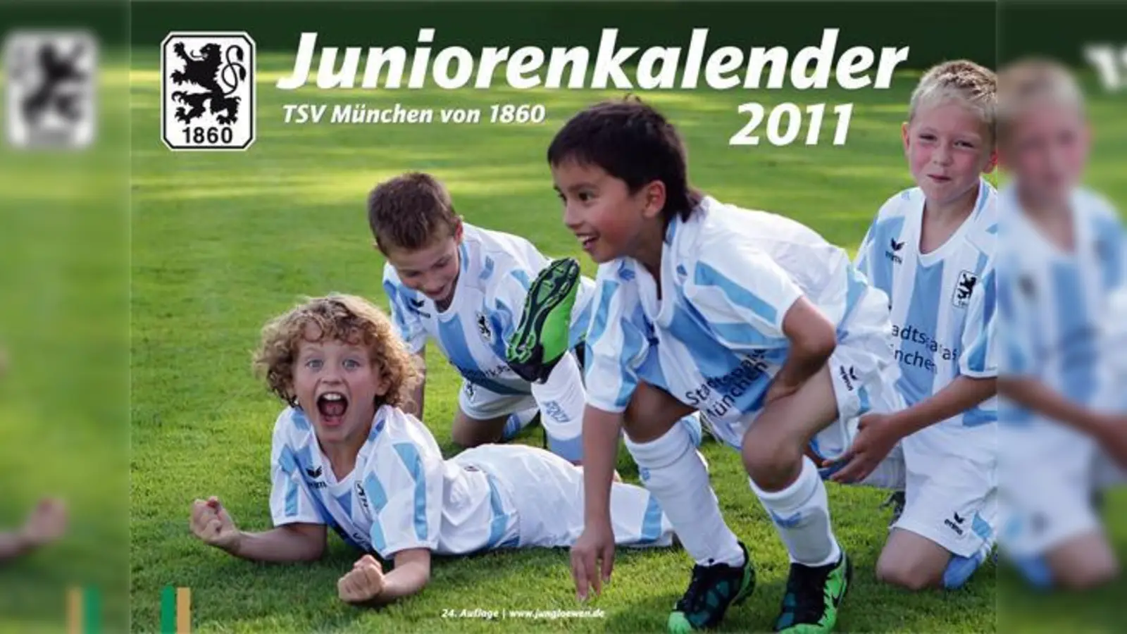 Der TSV 1860 Juniorenkalender 2011 ist erschienen.  (Foto: A. Wild)