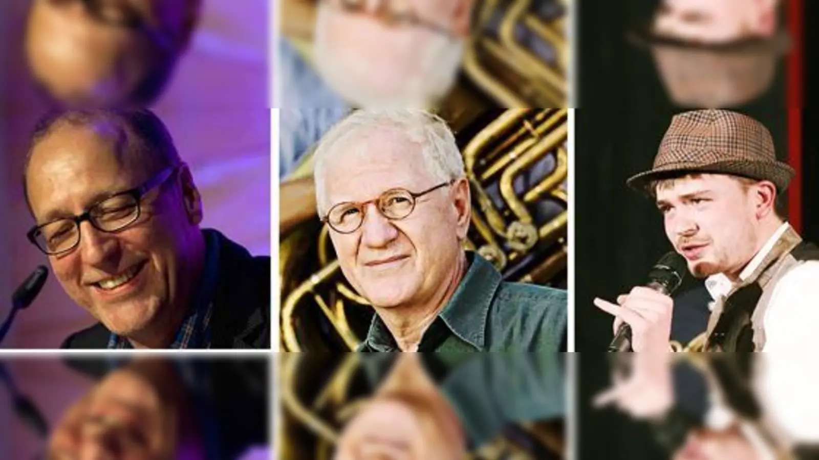 Von links nach rechts: Thomas Gsella, Hans Well und Sebastian Gröller.	 (Fotos: VA)