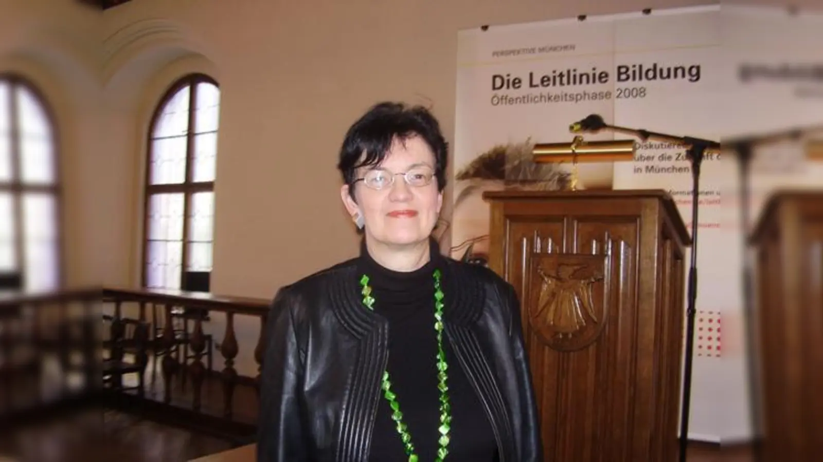 Bürgermeisterin Christine Strobl präsentierte die Ergebnisse der Öffentlichkeitsphase des städtischen Projekts Leitlinie Bildung. Foto  (Credit: js)