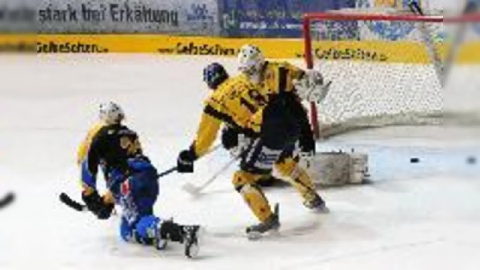 Austin Wycisk traf in der 15. Minute zum 1:0 gegen die Lausitzer Füchse  Auftakt zu einem souveränen 5:1-Erfolg.	 (Foto: Heike Feiner)