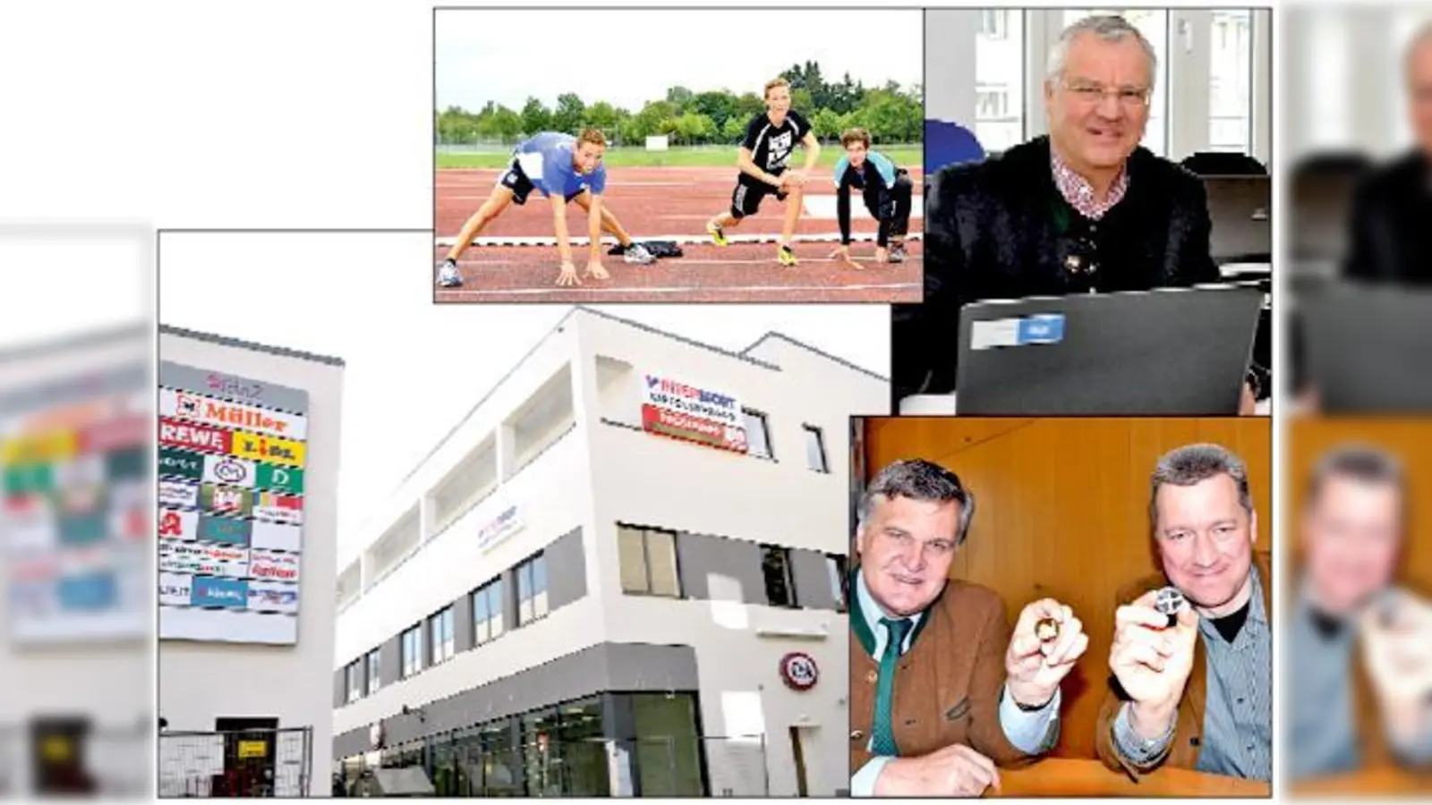 Die eEinZ-Eröffnung, Leichtathletikmeisterschaften bei der LG Sempt, neue Räume der Ebersberger VHS und der Geburtstag von Grafings ältestem Stadtteil Öxing beschäftigten die Landkreisbürger im Jahr 2013.	 (Fotos: sf)