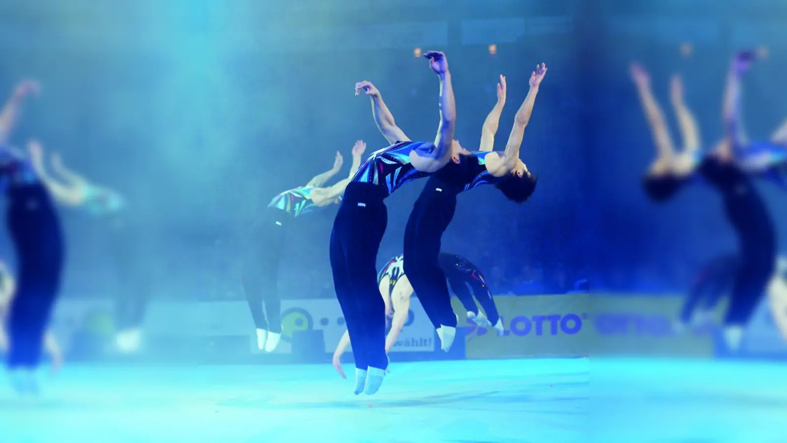 Meister ihres Fachs: Die weltbeste Synchron-Gymnastikgruppe der Aomori University aus Japan. (Foto: pi)