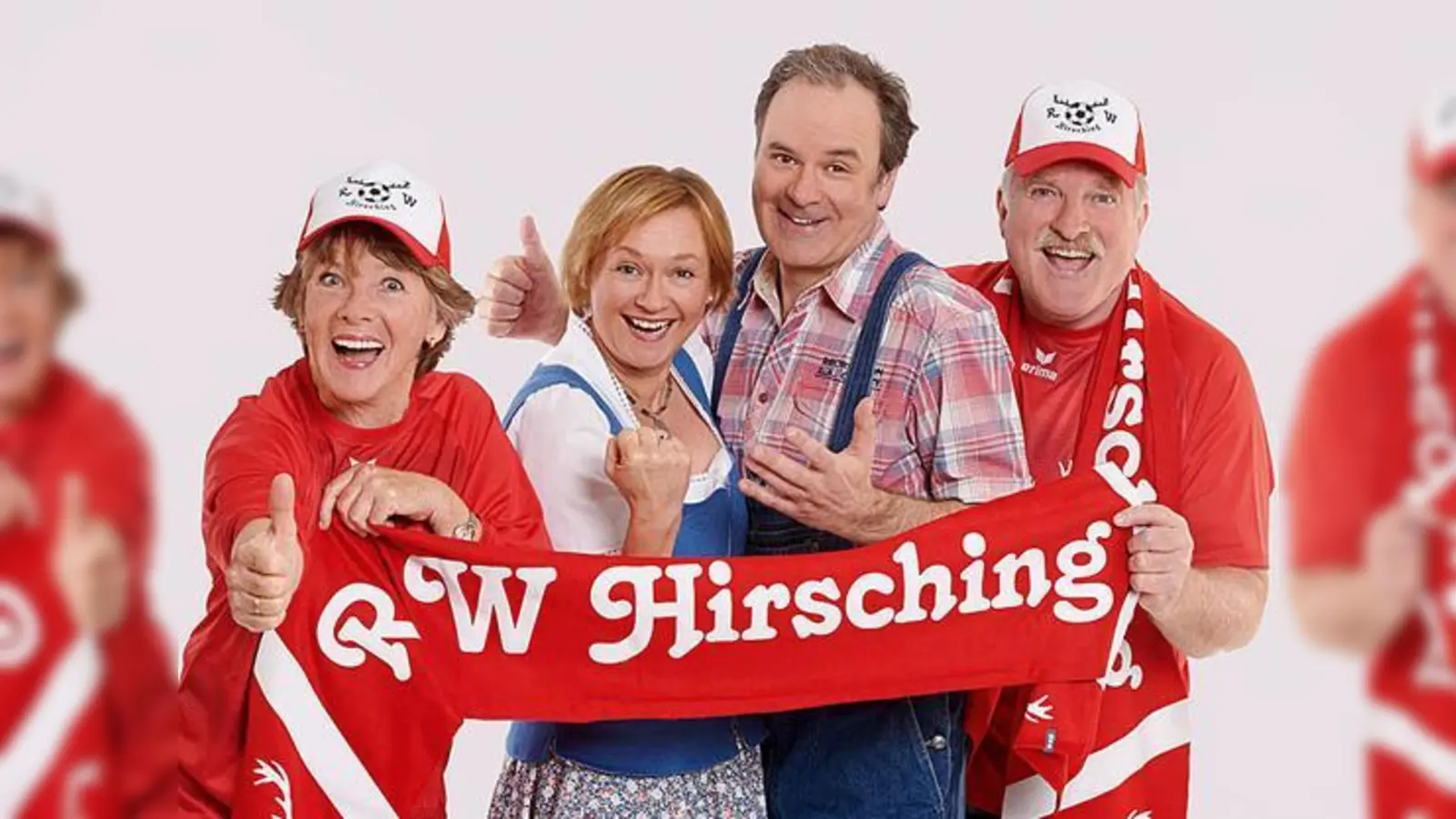 Auch der Fußballverein RW Hirsching spielt im neuen Stück des Chiemgauer Volkstheaters eine Rolle. 	 (Foto: VA)