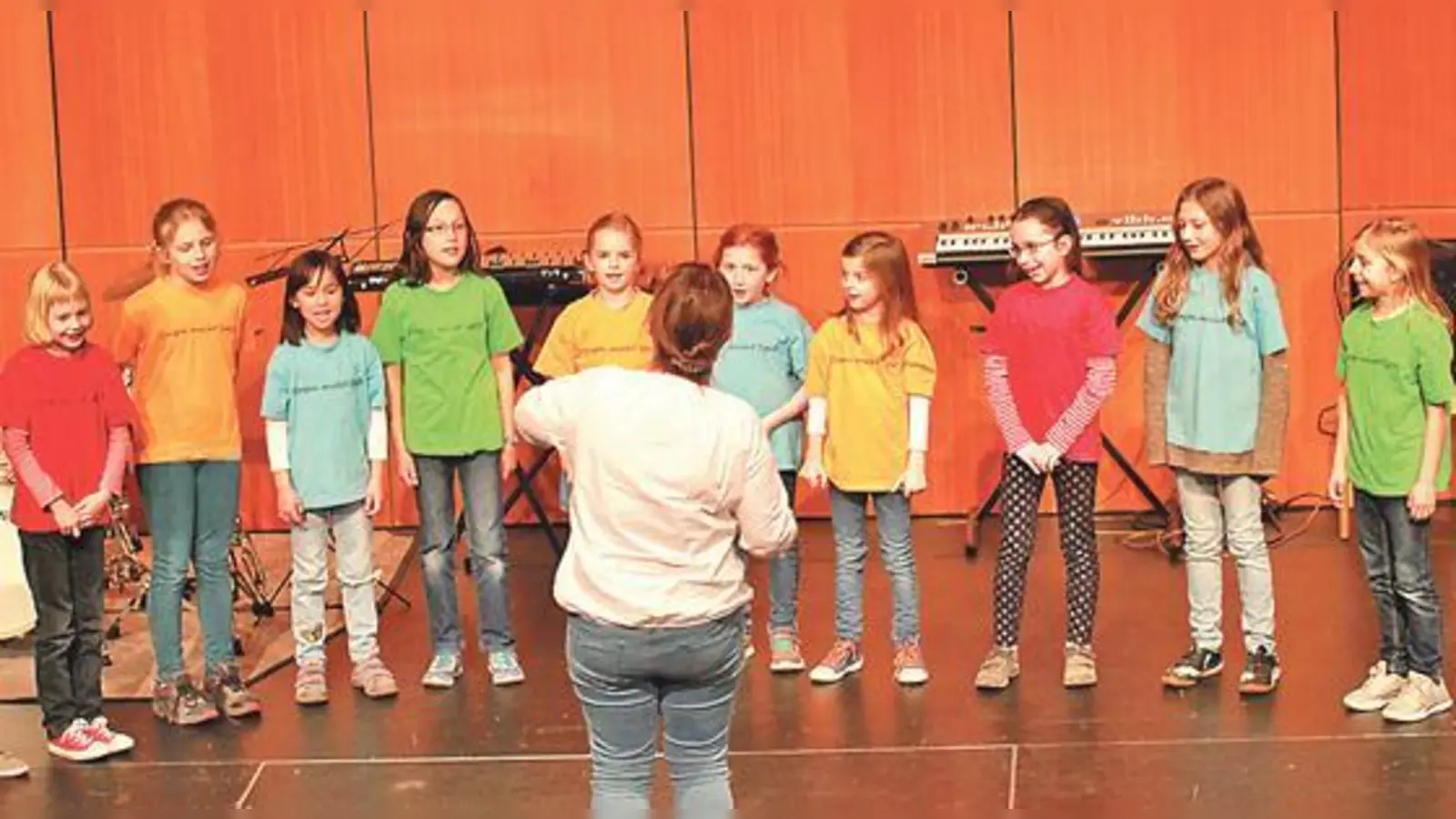 Für gute Laune sorgt das Konzert des Fachbereichs »Gesang« der Musikschule Unterhaching. 	 (Foto: VA)