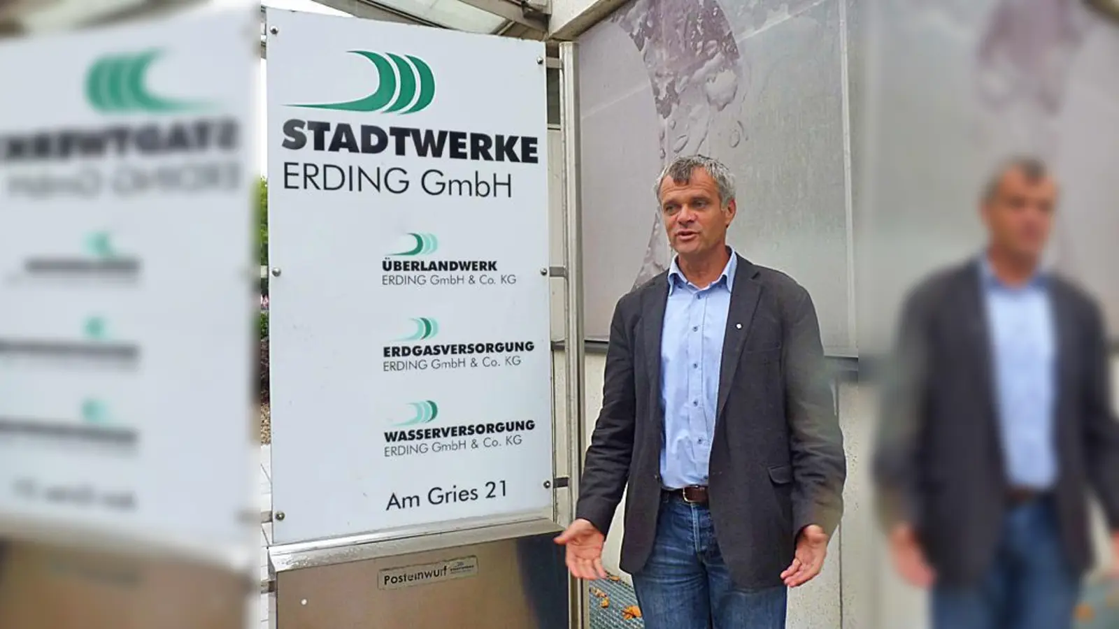 Walter Huber ist seit knapp acht Jahren Geschäftsführer der Stadtwerke Erding. Für die kommenden Jahre hat er große Pläne. 	 (Foto: bb)