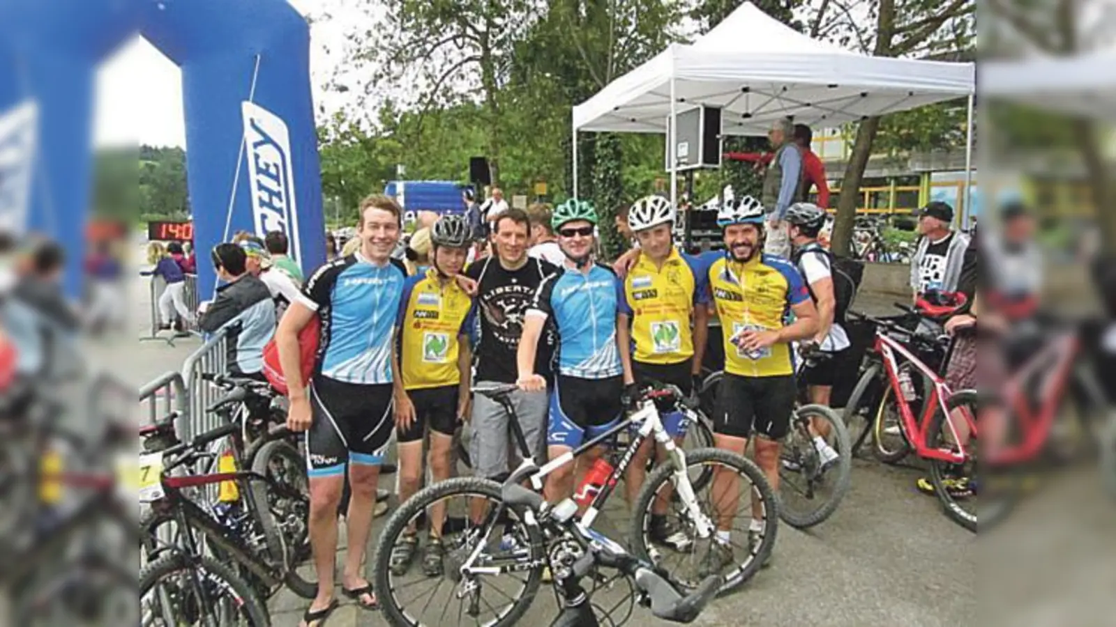 Das RSLC-Team kann stolz auf seine Leistung beim MTB Marathon in Pfronten sein.	 (Foto: VA)