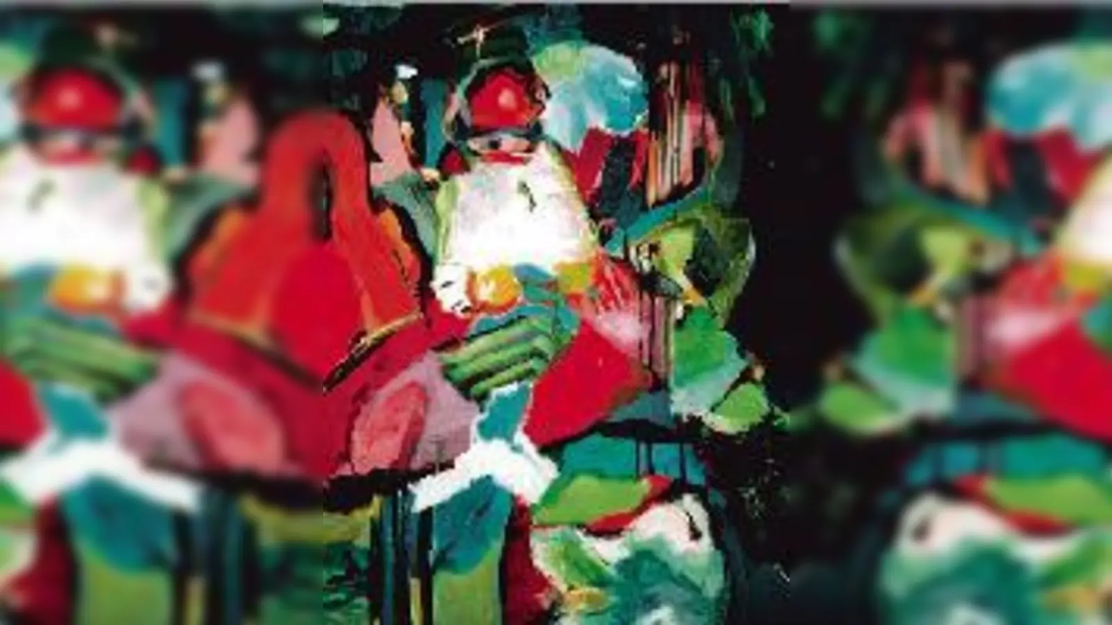 Christine Biedermann zeigt sich farbenfroh.  (Foto: VA)