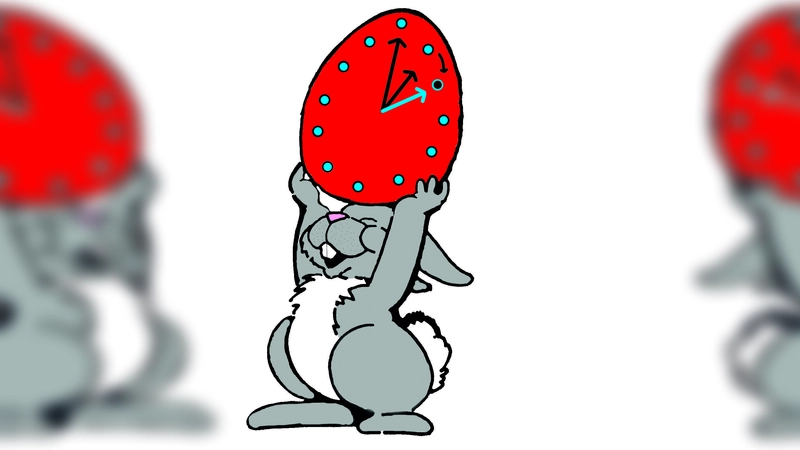 Heuer legt uns der Osterhase auch die Sommerzeit ins Osternest. (Foto: crea)