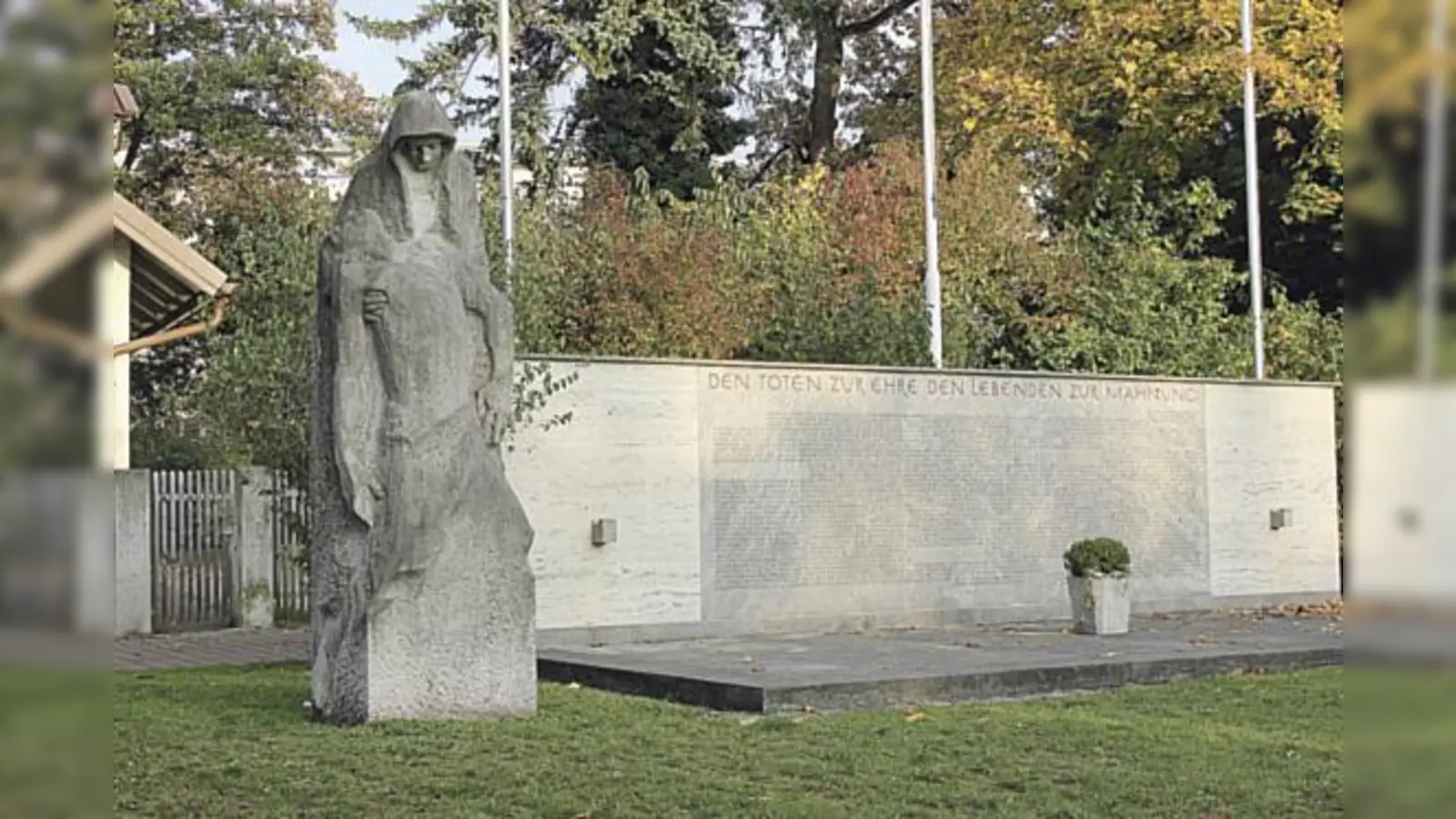 Im Wandel der Erinnerungskultur: vom Kriegerdenkmal zum Zeichen der Mahnung.	 (Foto: Katja Brenner)