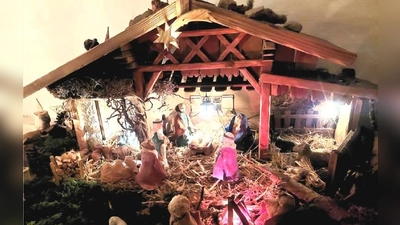 Geschnitzt oder gebastelt, jede Krippe ist individuell. (Foto: Stroh)