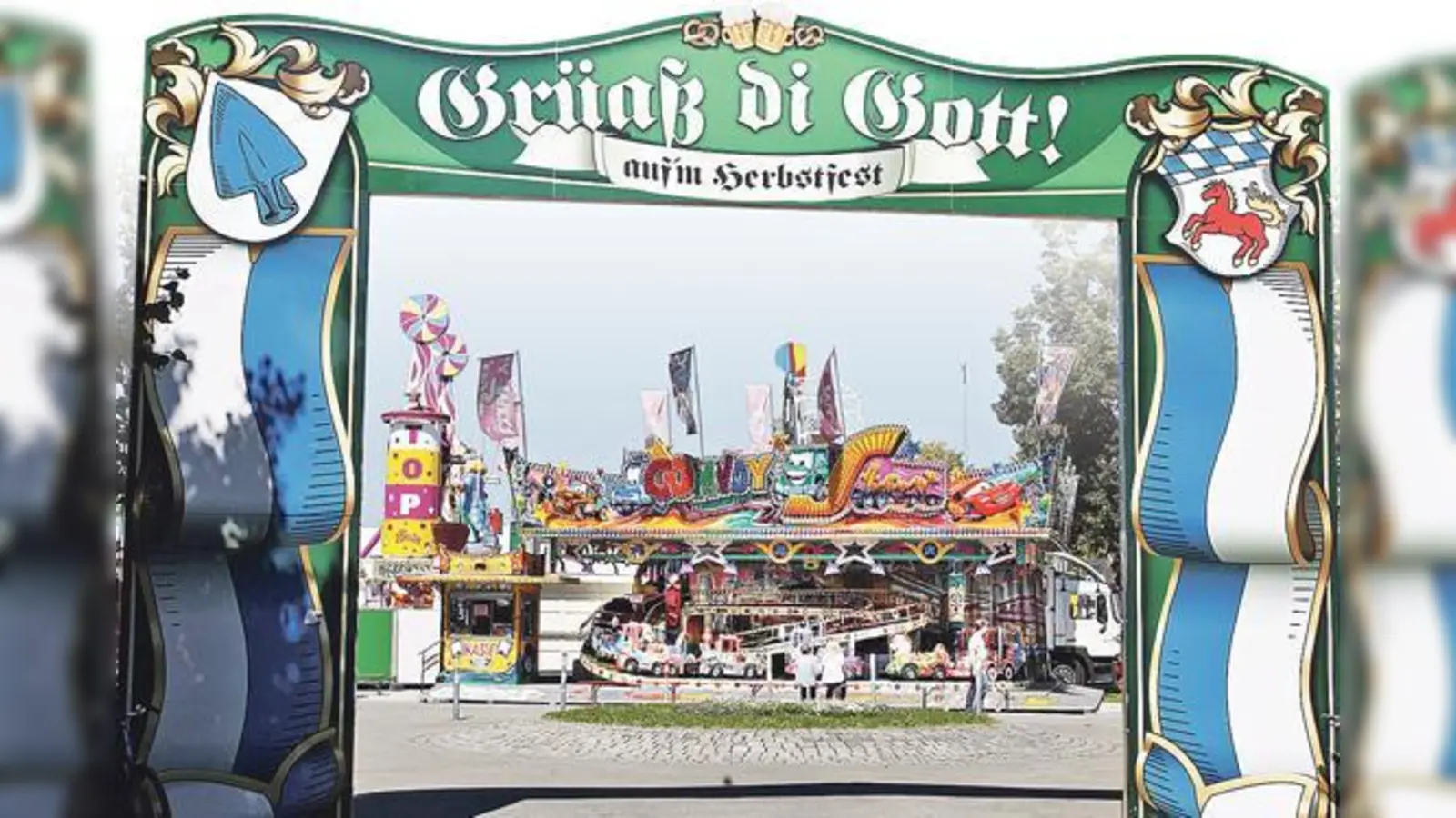 Rund 200.000 Besucher werden beim Herbstfest erwartet und landestypisch begrüßt.	 (Foto: kw)