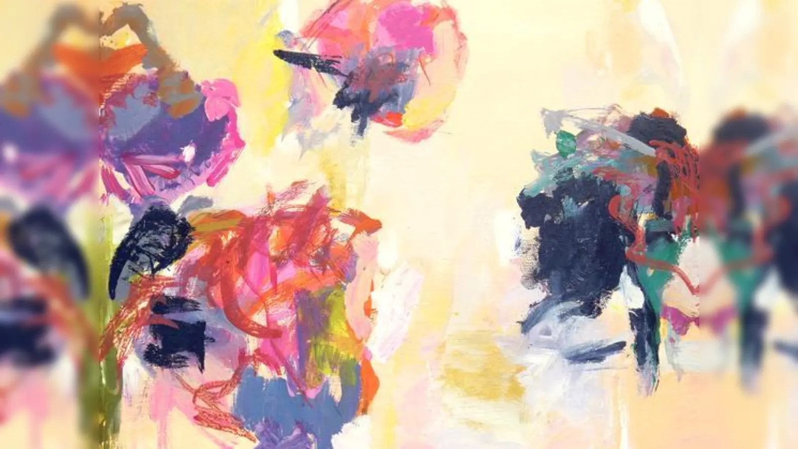 »Gelb Rot Blau  Die ganze Palette« heißt die Sommerausstellung der MVHS in Obergiesing, die Bilder von Gerdi Winkler zeigt.	 (Foto: Tanja Bosch)