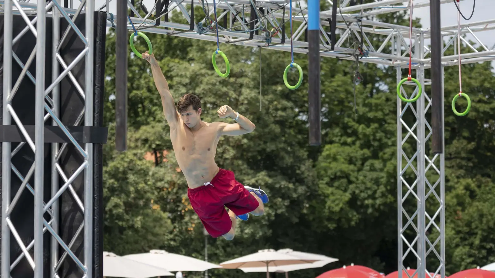 Viele verschiedene Vereine stellen auf dem Münchner Sportfestival sich und ihre Sportart vor. So hat man Gelegenheit, auch Ungewöhnliches auszuprobieren.  (Foto: © Wisthaler.com)