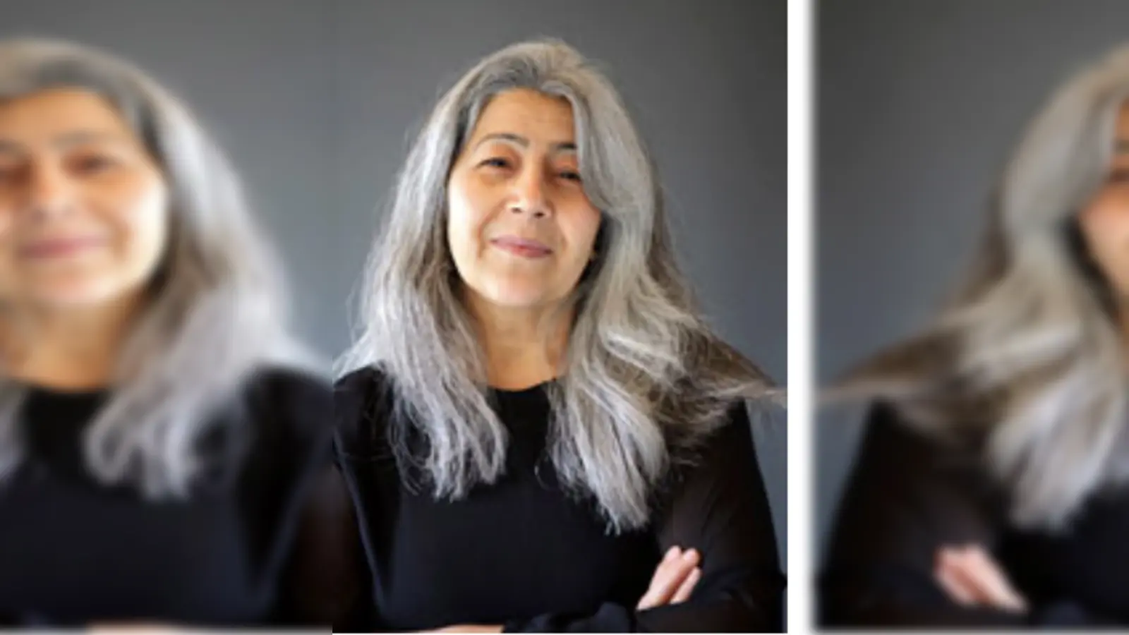 Mahbuba Maqsoodi liest in der Nazarethkirche, wo sie auch ihre Glaskunst zeigt. (Foto: VA)