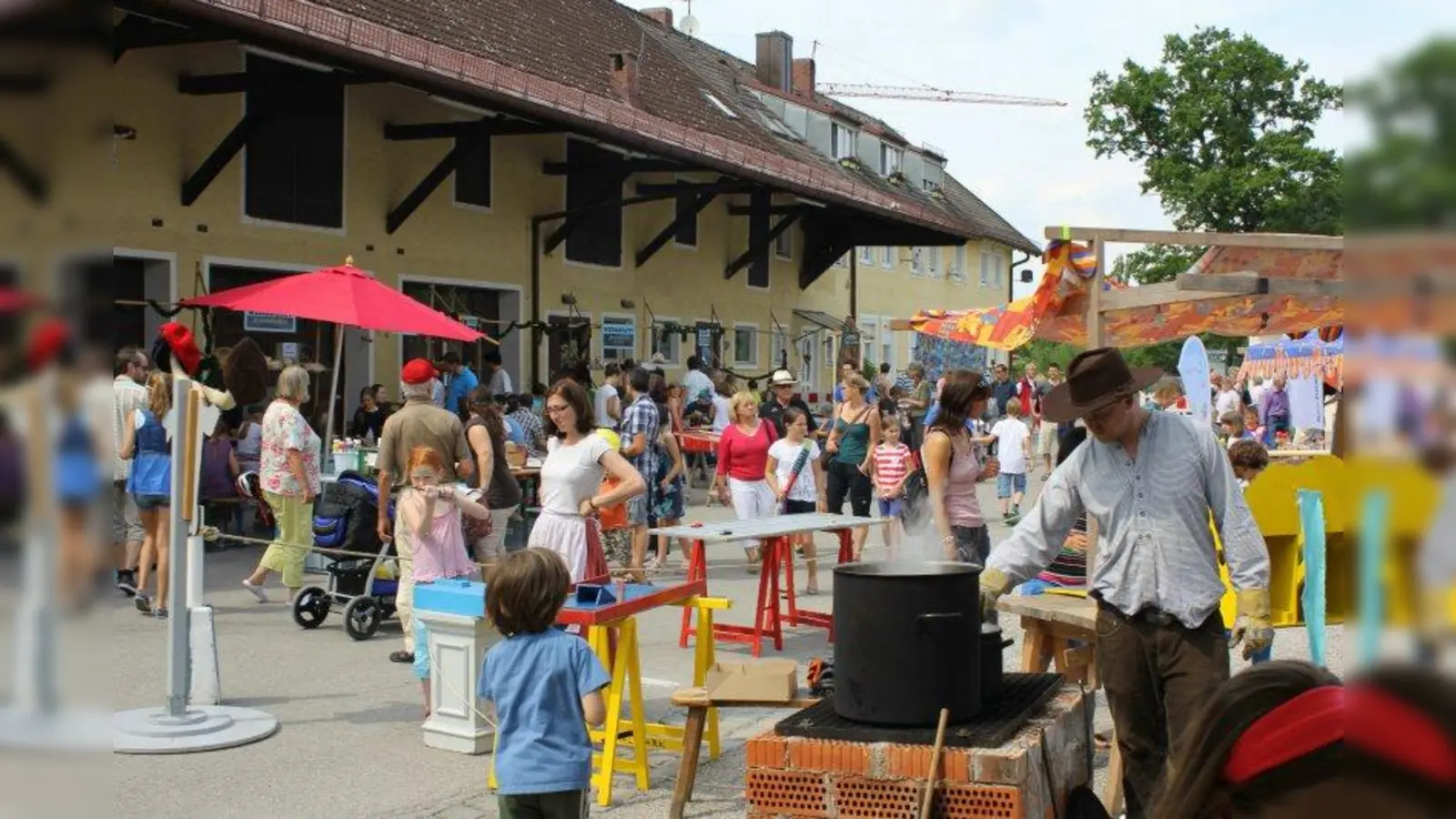 Ein Fest für die ganze Familie - das KultArt-Festival mit Konzerten, Spiel und Spaß für die Kinder und 50 Kunsthandwerkerständen findet vom 18. bis 20. Juli an der Pentenrieder Straße statt. (Foto: US/Archiv)