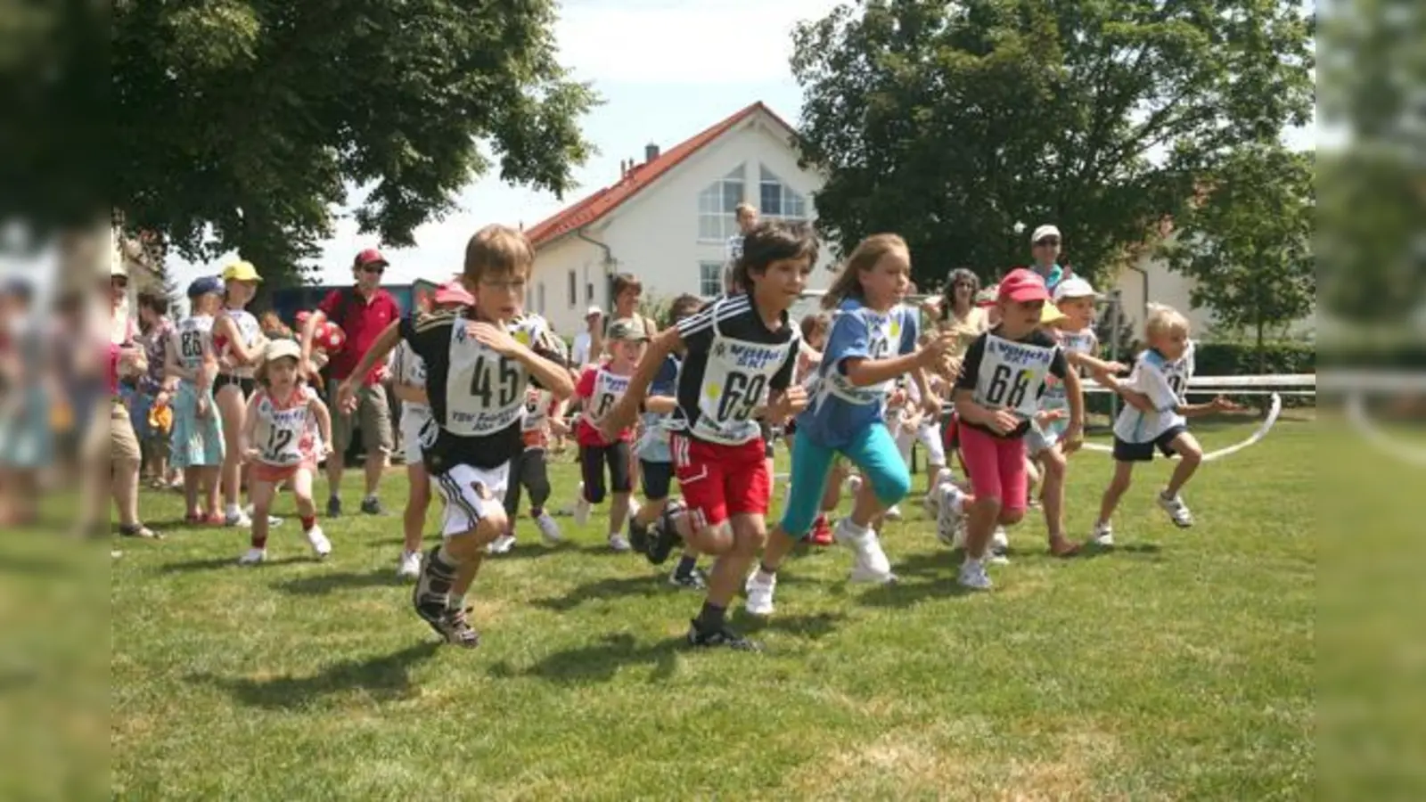 Die Kinderläufe über 350, 700 und 1000 m starten dieses Mal schon um 9.30 Uhr. 	 (Foto: VA)